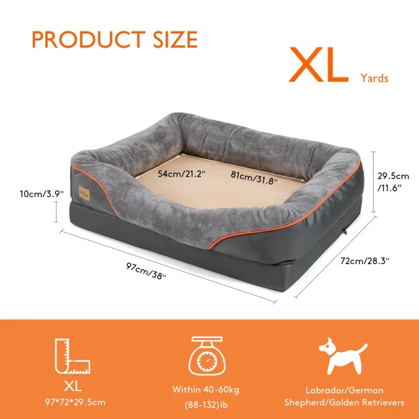 Large Waterproof Dog Bed